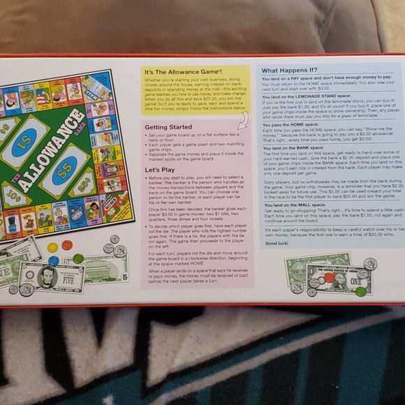 🆕️THE ALLOWANCE GAME,  Educational & Fun!! - Picture 4 of 6